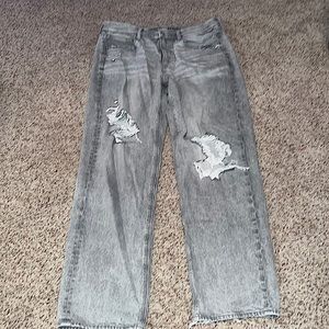Straight leg jeans
